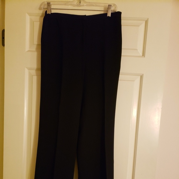 Black trousers with black pinstripes - Picture 1 of 2